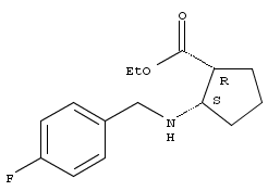 Ethyl cis-2-(4-FluorobenzylaMino)cyclopentanecarboxylate